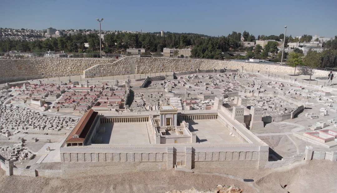 Model of the Second (Herodian) Temple in Israel
